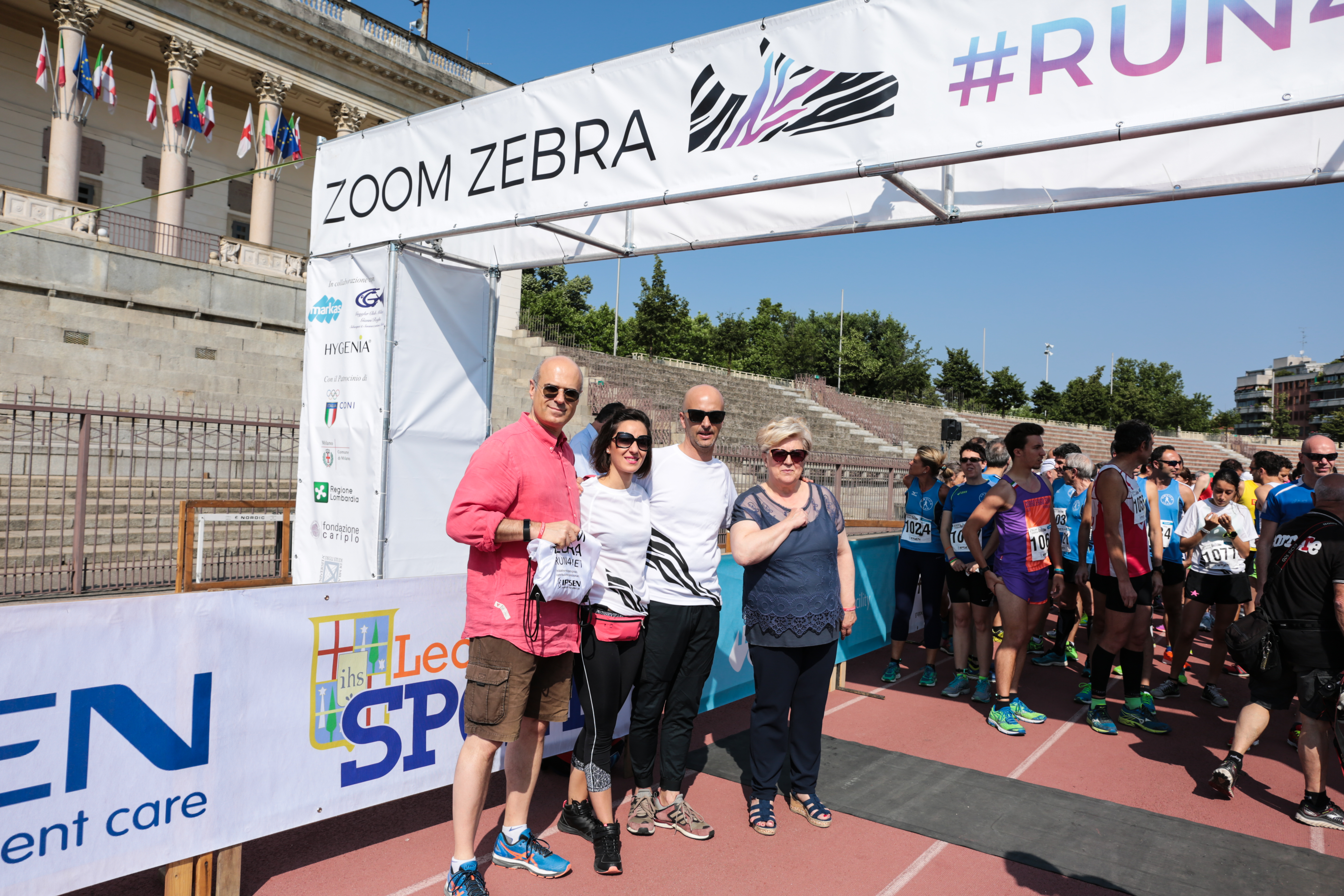 ZoomZebra 2017: un nuovo successo per la corsa solidale a favore dei malati di tumore neuroendocrino
