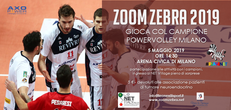 PowerVolley Milano a Zoom Zebra